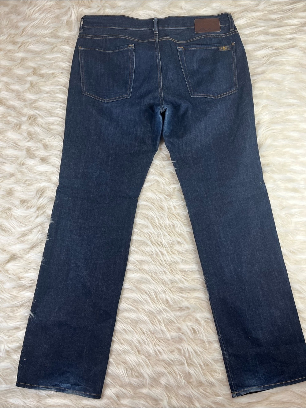 Nudie Skinny Lin Jeans Men's 34x31 Low Rise Skinny Dark Wash - Picture 7 of 8